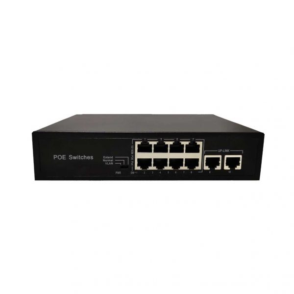 10-Port 10/100M POE Switch